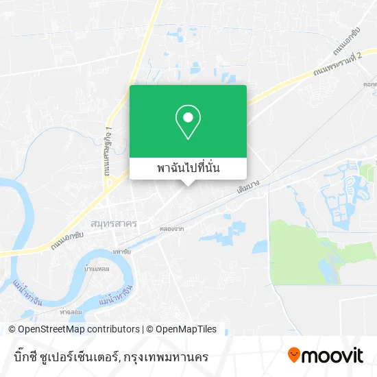 บิ๊กซี ซูเปอร์เซ็นเตอร์ แผนที่