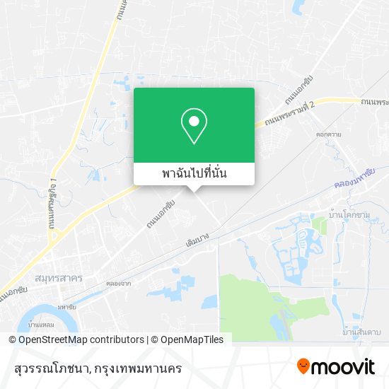 สุวรรณโภชนา แผนที่