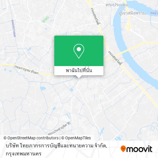 บริษัท ไทยภากรการบัญชีและทนายความ จำกัด แผนที่