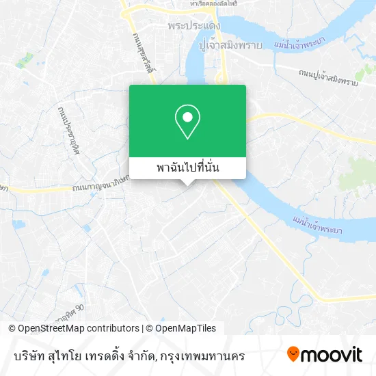 บริษัท สุไทโย เทรดดิ้ง จำกัด แผนที่