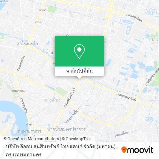 บริษัท อิออน ธนสินทรัพย์ ไทยแลนด์ จํากัด (มหาชน) แผนที่