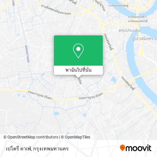 เปโตรี คาเฟ่ แผนที่