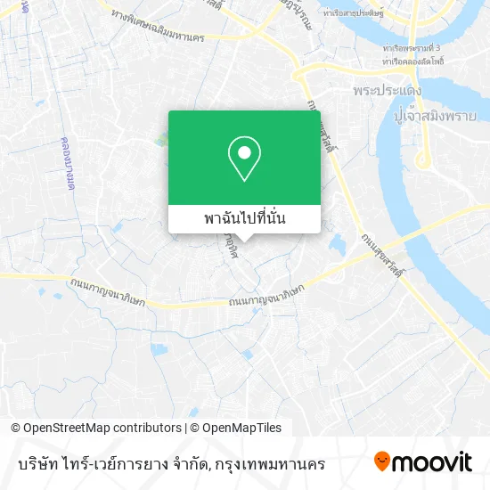 บริษัท ไทร์-เวย์การยาง จำกัด แผนที่