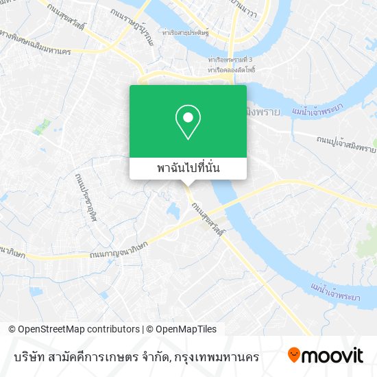 บริษัท สามัคคีการเกษตร จำกัด แผนที่