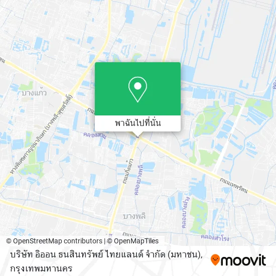 บริษัท อิออน ธนสินทรัพย์ ไทยแลนด์ จํากัด (มหาชน) แผนที่