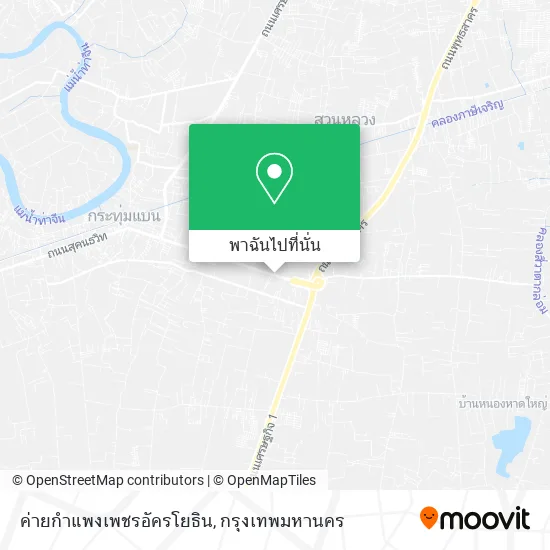 ค่ายกำแพงเพชรอัครโยธิน แผนที่