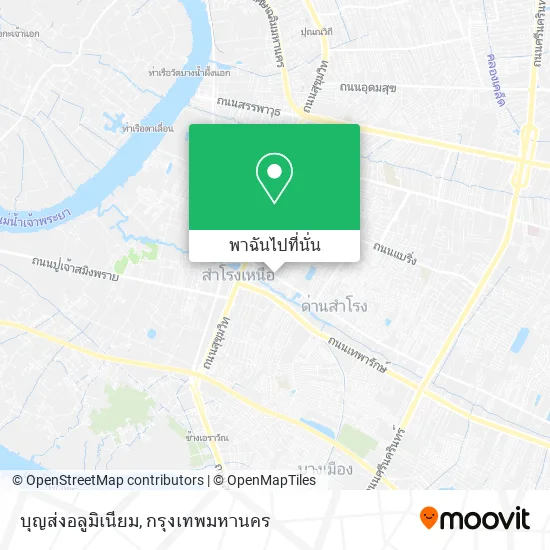 บุญส่งอลูมิเนียม แผนที่