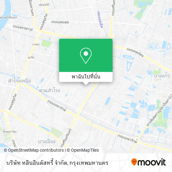 บริษัท หลินอินดัสทรี้ จำกัด แผนที่