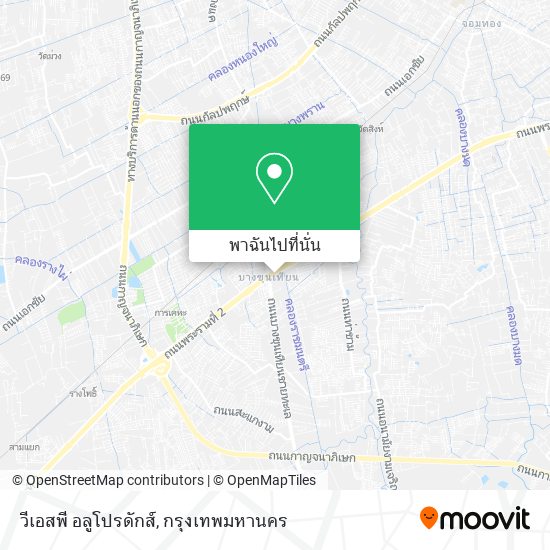 วีเอสพี อลูโปรดักส์ แผนที่