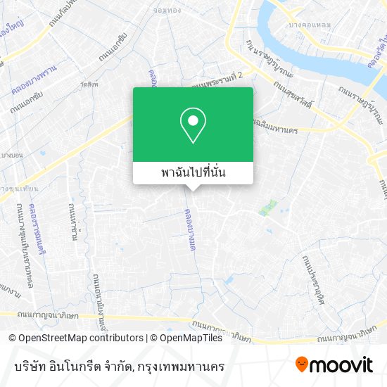 บริษัท อินโนกรีต จำกัด แผนที่