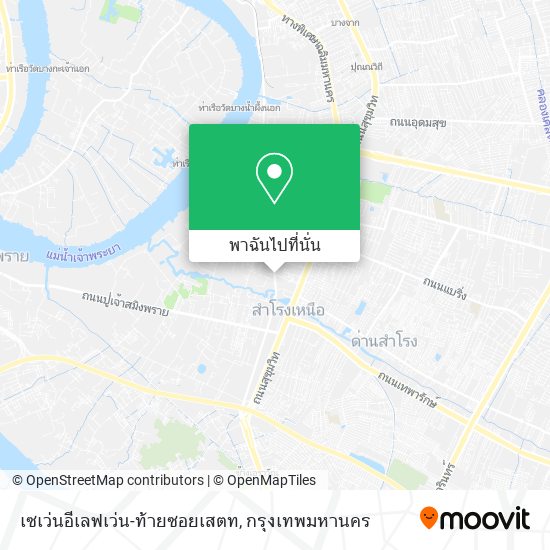 เซเว่นอีเลฟเว่น-ท้ายซอยเสตท แผนที่