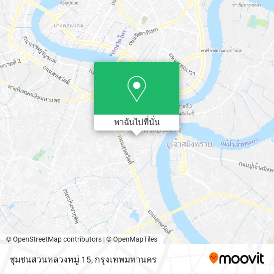 ชุมชนสวนหลวงหมู่ 15 แผนที่
