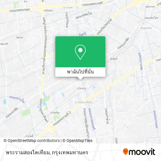 พระรามสองไตเทียม แผนที่