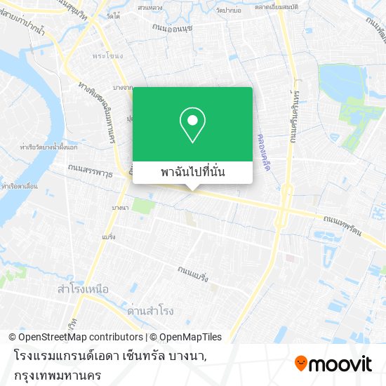 โรงแรมแกรนด์เอดา เซ็นทรัล บางนา แผนที่