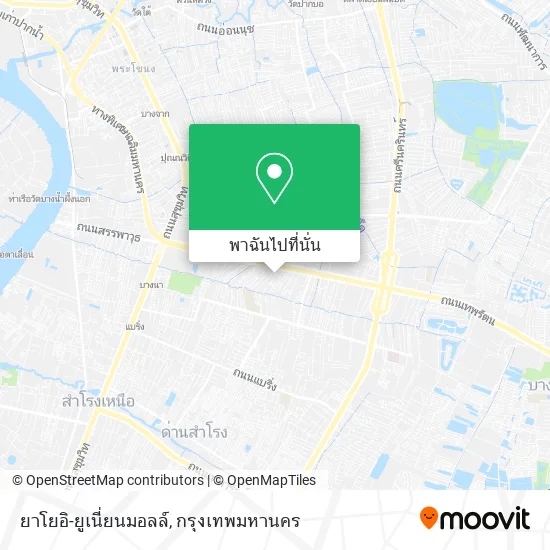 ยาโยอิ-ยูเนี่ยนมอลล์ แผนที่
