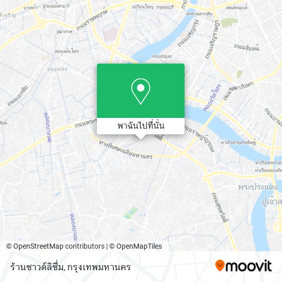 ร้านซาวด์ลิซึ่ม แผนที่