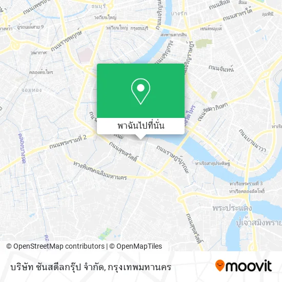 บริษัท ซันสตีลกรุ๊ป จำกัด แผนที่