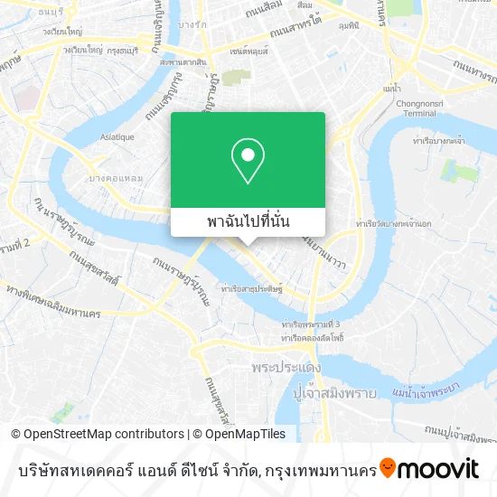 บริษัทสหเดคคอร์ แอนด์ ดีไซน์ จำกัด แผนที่