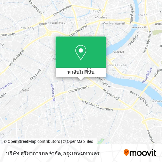 บริษัท สุริยาการทอ จำกัด แผนที่