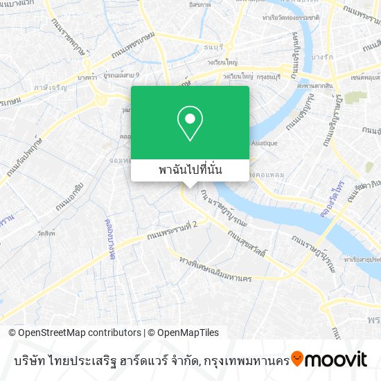 บริษัท ไทยประเสริฐ ฮาร์ดแวร์ จำกัด แผนที่