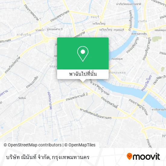 บริษัท ณินันท์ จำกัด แผนที่