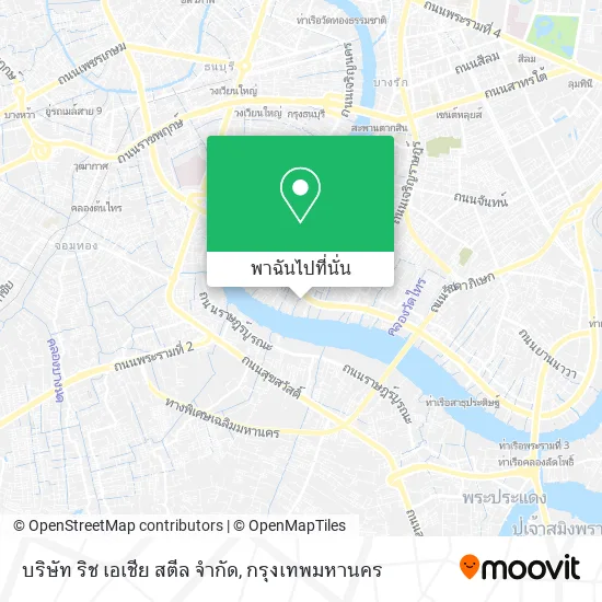 บริษัท ริช เอเชีย สตีล จำกัด แผนที่