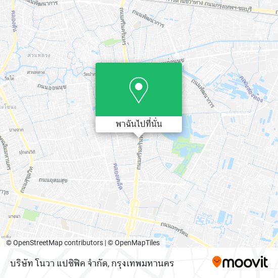 บริษัท โนวา แปซิฟิค จำกัด แผนที่