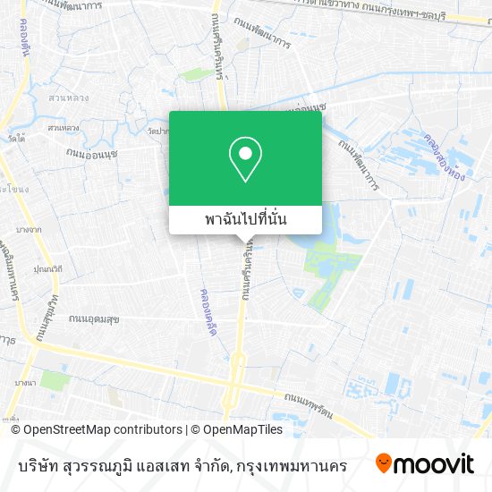 บริษัท สุวรรณภูมิ แอสเสท จำกัด แผนที่