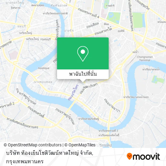 บริษัท ห้องเย็นโชติวัฒน์หาดใหญ่ จำกัด แผนที่