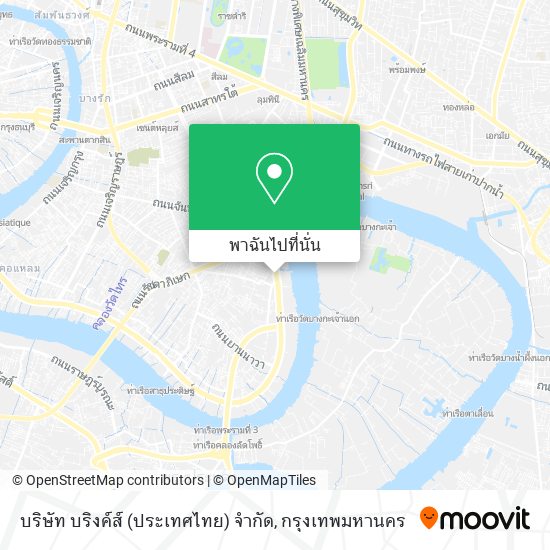 บริษัท บริงค์ส์ (ประเทศไทย) จํากัด แผนที่