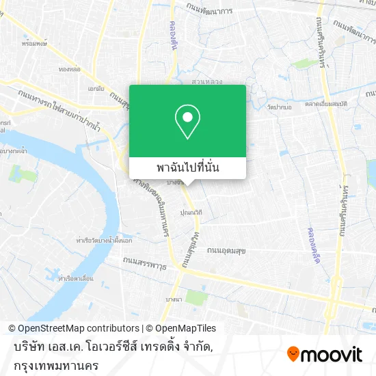 บริษัท เอส.เค. โอเวอร์ซีส์ เทรดดิ้ง จำกัด แผนที่
