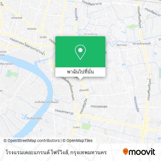 โรงแรมเดอะแกรนด์ โฟร์วิงส์ แผนที่