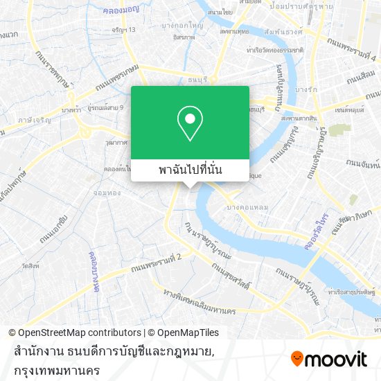 สำนักงาน ธนบดีการบัญชีและกฎหมาย แผนที่