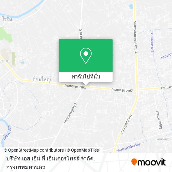 บริษัท เอส เอ็น ที เอ็นเตอร์ไพรส์ จำกัด แผนที่