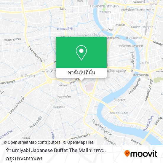 ร้านmiyabi Japanese Buffet The Mall ท่าพระ แผนที่