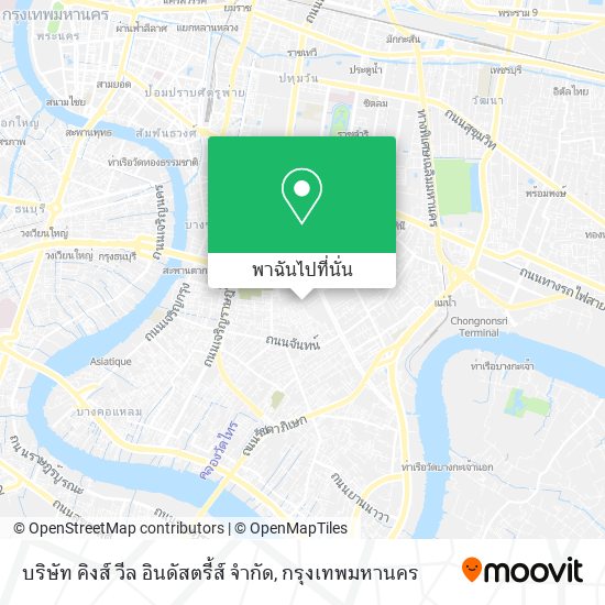 บริษัท คิงส์ วีล อินดัสตรี้ส์ จำกัด แผนที่