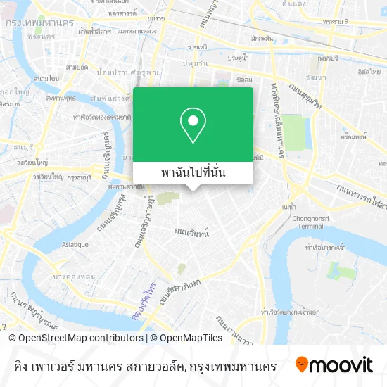 คิง เพาเวอร์ มหานคร สกายวอล์ค แผนที่