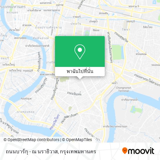 ถนนบาร์กุ - ณ นราธิวาส แผนที่