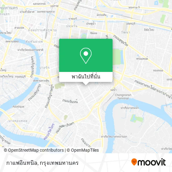 กาแฟอินทนิล แผนที่
