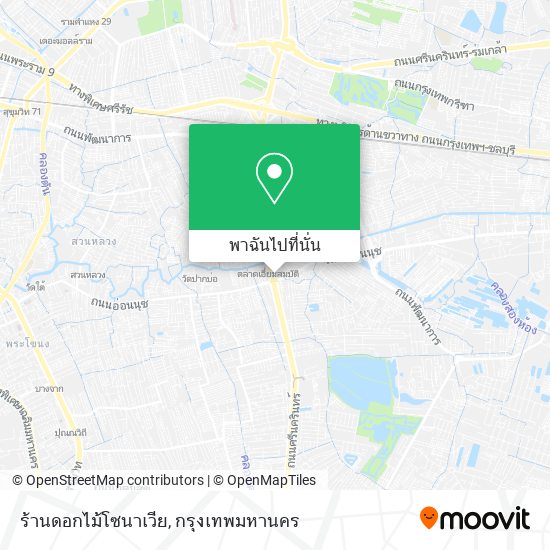 ร้านดอกไม้โซนาเวีย แผนที่