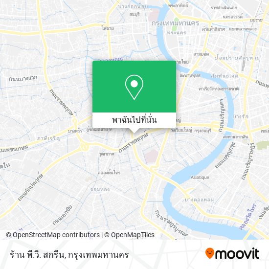 ร้าน พี.วี. สกรีน แผนที่