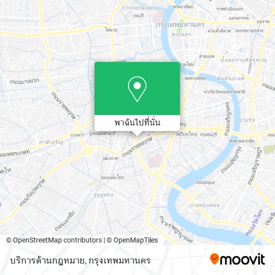 บริการด้านกฎหมาย แผนที่