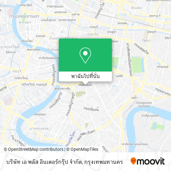 บริษัท เอ พลัส อินเตอร์กรุ๊ป จำกัด แผนที่