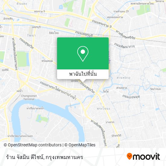 ร้าน จัสมิน ดีไซน์ แผนที่