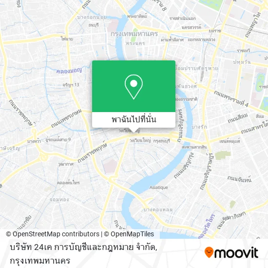 บริษัท 24เค การบัญชีและกฎหมาย จำกัด แผนที่