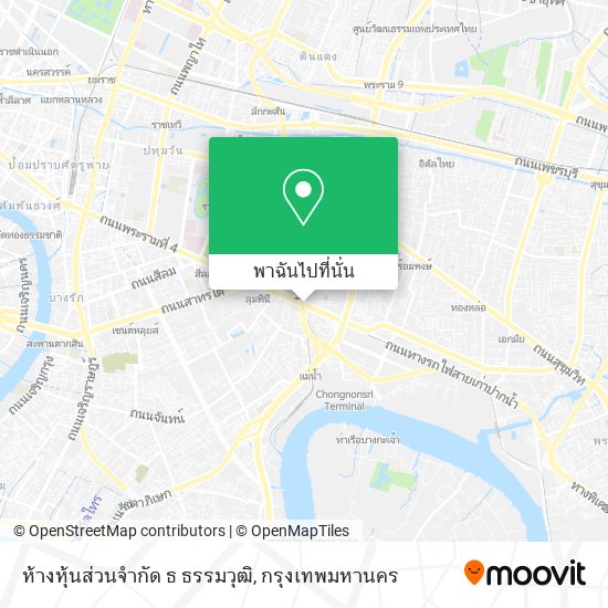 ห้างหุ้นส่วนจำกัด ธ ธรรมวุฒิ แผนที่