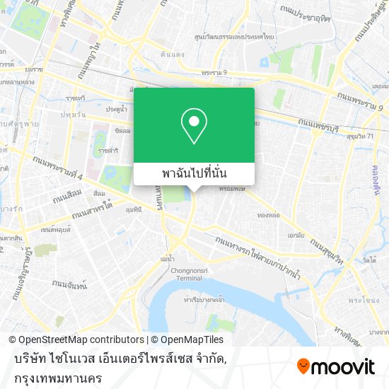 บริษัท ไซโนเวส เอ็นเตอร์ไพรส์เซส จำกัด แผนที่