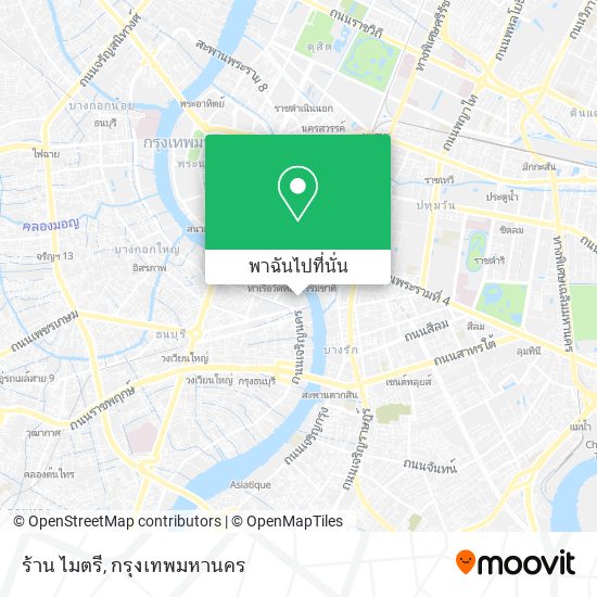 ร้าน ไมตรี แผนที่