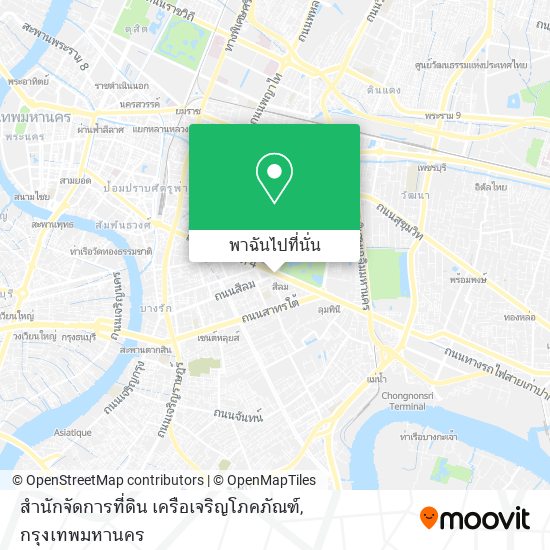 สำนักจัดการที่ดิน เครือเจริญโภคภัณฑ์ แผนที่