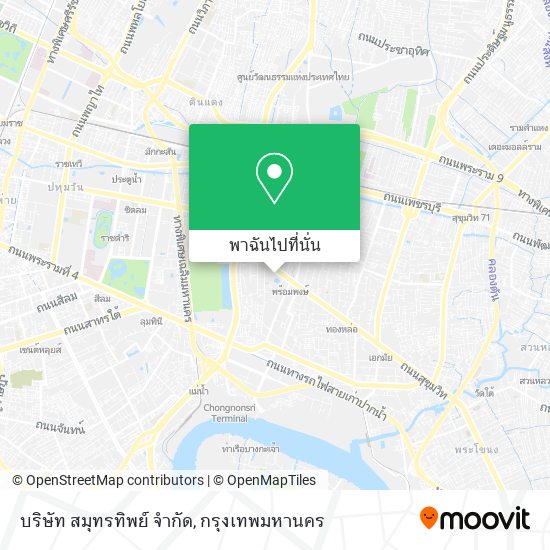 บริษัท สมุทรทิพย์ จำกัด แผนที่